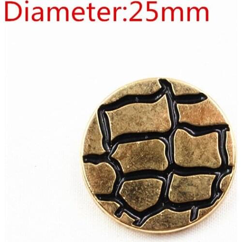 16604-13SD, 50pcs classic metal buttons , clothing accessories, DIY craft materials, craft sewing accessories button