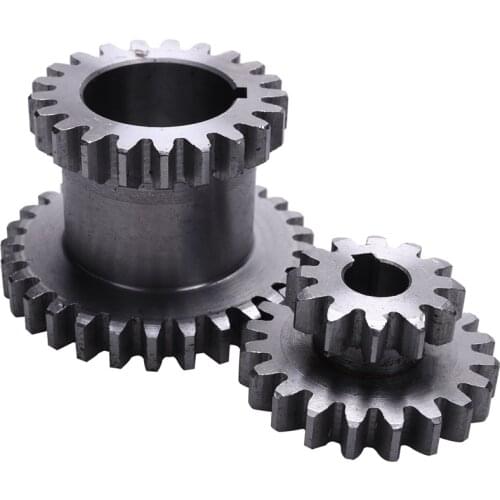 2Pcs/Set Cj0618 Teeth T29Xt21 T20Xt12 Dual Dears Metal Lathe Gear Duplicate Gear Double Gear