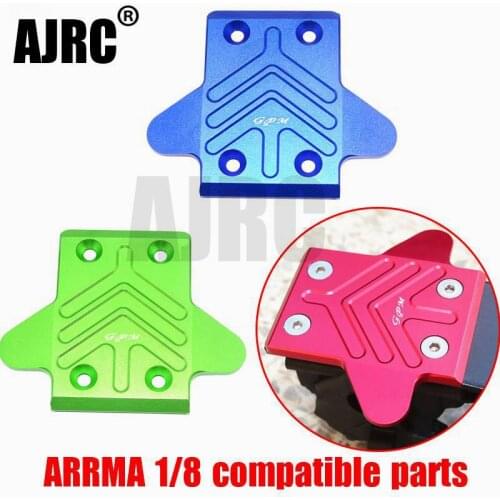 ARRMA 1/8 RC car KRATON/OUTCAST/NOTORIOUS/TALION/TYPHON/SENTON aluminum alloy front/rear chassis armor Chassis protection cover