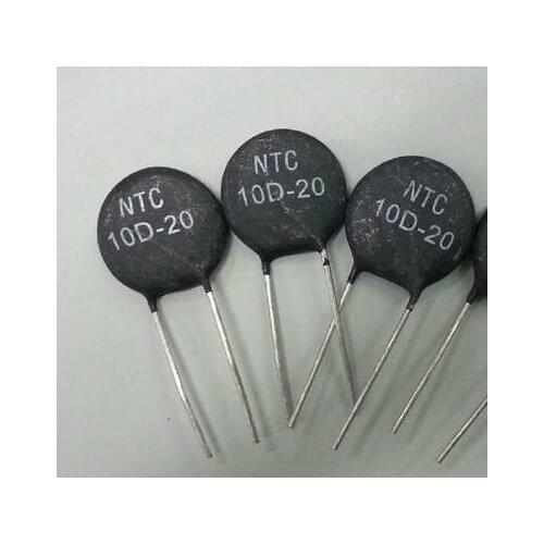 Free shipping NTC thermistor negative temperature NTC10D-20 NTC 10D-20 10ohm diameter 20mm 10pcs/lot