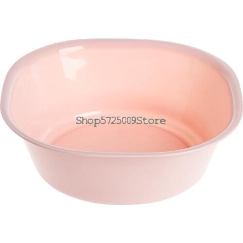 Baby Small Thickened Plain Wash Basin Dormitory Student Wash Basin Small Plastic Household Large Wash Basin J