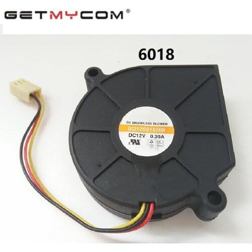 Getmycom Original BD126018HB 6018 12V 0.35A turbo Blower radiation heat cooling fan