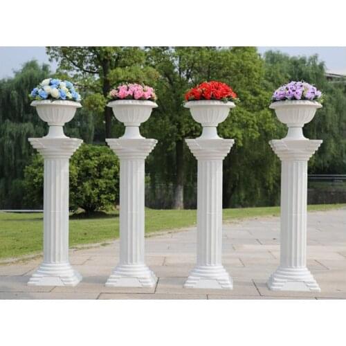 35"/89cm Height wedding party celebration decoration Roman Column road lead pillar column 4pcs/lot