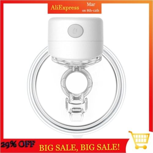 Electric Breast Pump Silent Wearable Automatic Milker Portable Milk Extractor