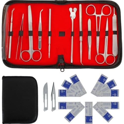 22 Pcs Advanced Dissection Kit Dissecting Anatomy Biology Students Scalpel Instruments Lab Veterinary Tools