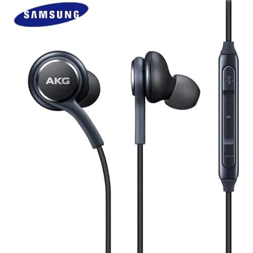 Samsung AKG Earphones EO IG955 3.5mm In-ear Wired Mic Volume Control Headset For Galaxy S10 S9 S8 Plus S7 S6 Edge A71 A51 A31 5G