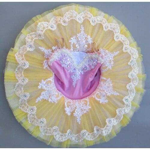 Sequined Ballet Tutus Dress Children Swan Lake Ballet Dancing Costumes Clothes Girls Tutu Dress Ballerina Dance Dress Outfit Kid