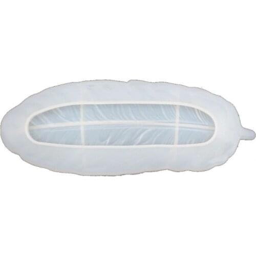 Angel Wing Tray Silicone Jewelry Resin Mold Large Feather Dishes Plate Mold Resin Casting Mold Jewelry Art Craft Tool