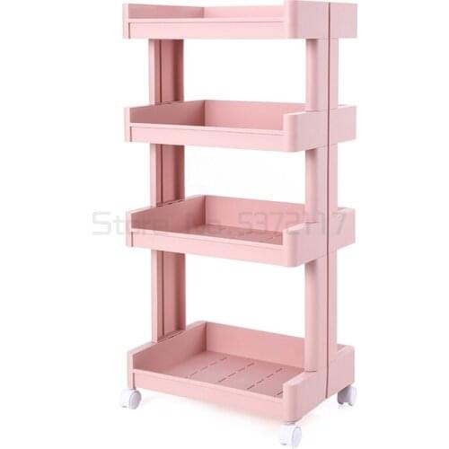 Toilet storage rack floor type plastic bathroom storage washbasin rack storage multi-layer rack