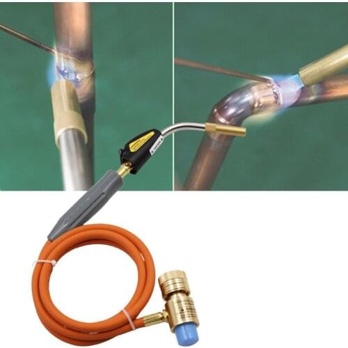 MAPP Self-igniting Welding Torch Adjustable Anti-rust 4-gear Oxygen-free Welding Torch Equipment for Copper Pipe Soldering