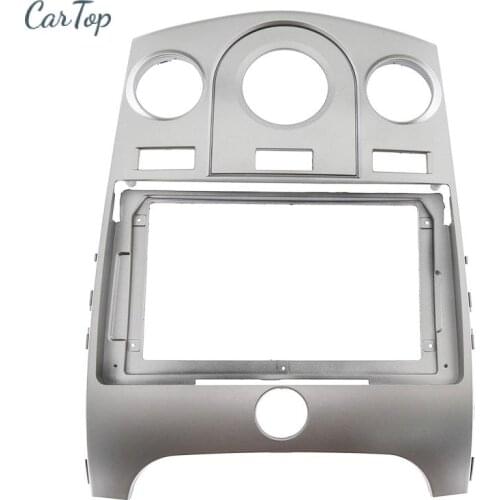 For KIA FORTE 2009 9 Inch Car Radio Fascia Dash Panel Dashboard Installation Refitting Mount Trim kit Stereo Bezel Replacement