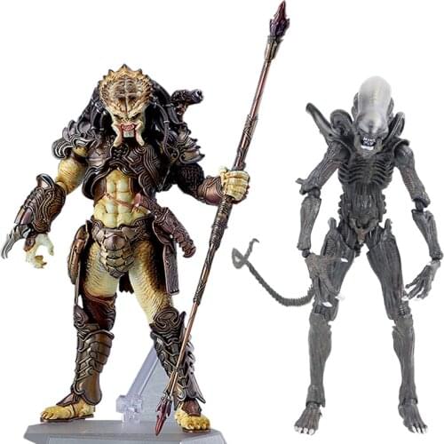Takayuki Takeya SP-108 Alien / SP-109 Predator 2 PVC Action Figure Collectible Model Toy