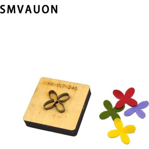 Diy Petals Cutting Mold New Year Christmas Ornament Handicraft Tool Wood Dies Crafts Party Wedding Decor SMVAUON