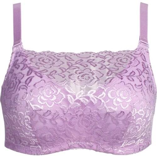 H4704 Female Special Bra Artificial Prosthesis with Steel Ring Breathable Back Buckle Bra After Breast Cancer Surgery Mastectomy