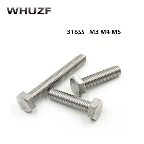 M6 M8 M10 Hexagon socket hex head screws 316 stainless steel round head cap screw Mushroom Head Hex Screws