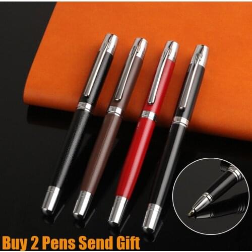 Fashion Design Business Men Flower Printing Roller Ballpoint Pen Luxury Writing Signature Pen Buy 2 Pens Send Gift