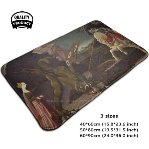 Saint George And The Dragon Soft Interesting Room Goods Rug Carpet Saint George Dragon Vintage Painting Paolo U O U O Italian