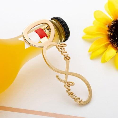 Beer Opener Love -Shaped Bottle Can Opener Alloy Hangings Ring Keychain Tools Household Gifts Keychain Bottle Opener