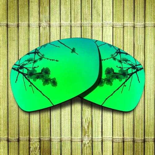 Polarized Replacement Lense For-Oakley Ravishing Sunglasses Frame True Color Mirrored Coating - Green Options