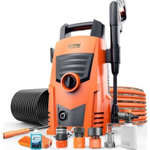 Portable High Pressure Car Washer Mute Pure Copper Induction Motor Household Car Washer Cleaning Car Wash Pump Washing Machine