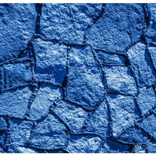 Nitree Photo Studio Props Backdrop Vintage Blue And Yellow Stone Wall Vinyl Background For Portrait Photography