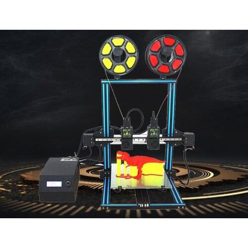 3D Printer Pulley Version DIY Kit Kossel Delta Auto Leveling Large Printing Size 3D Metal Printer