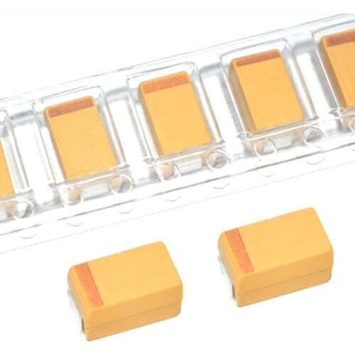 Type C SMD Tantalum Capacitor 16V 10 25V 35V 100UF 22 47 220 10UF 107 6032