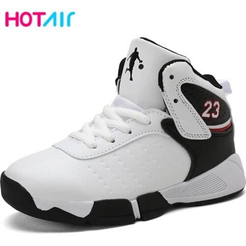 2021 Autumn kids Basketball Shoes For Boys Sneakers Non-slip Footwear Children Sports Outdoor Shoes Students Ball Shoes