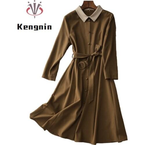 2021 Summer European Style Womens Dresses Vintage Pink Print Floral Ladies Vestidos High End Anklet-Length Chiffon Robe KE1043