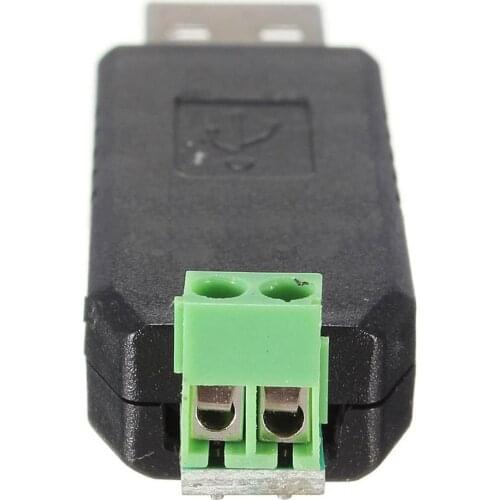 2x PC USB to RS485 RS-485 interface converter Serial adapter compatible + PLC