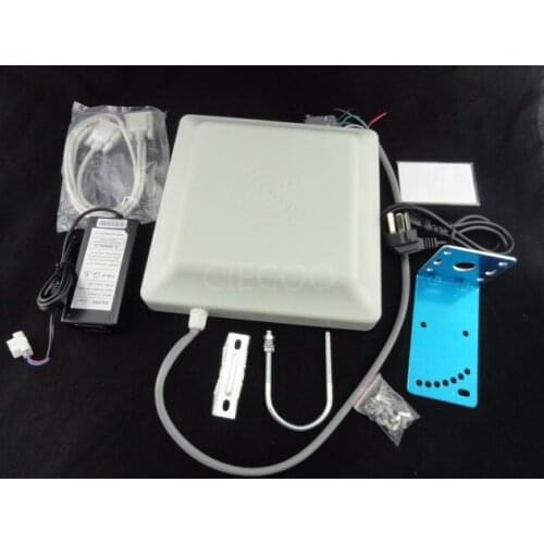 2016 hot selling long range lector control acceso/parking barrier gate system 1~5M Integrated UHF RFID Reader