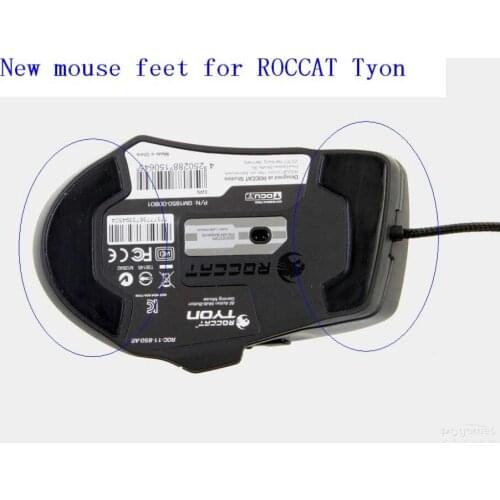 3M Mouse Skates pads Mouse Feet mice glide for ROCCAT TYON All Action Multi-Button Gaming Mouse 0.6mm 2sets/pack