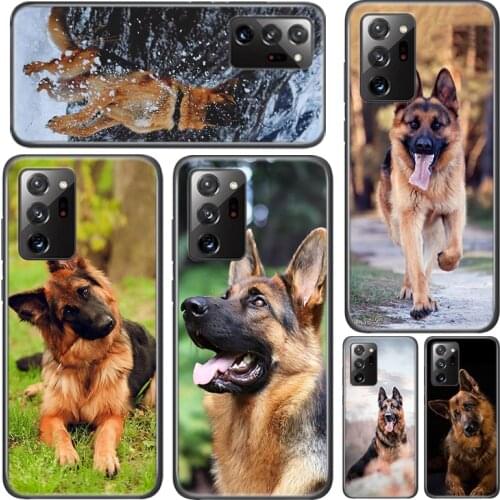 German Shepherd Dog Silicone Cover For Samsung Galaxy A01 A11 A12 A21 A21S A31 A41 A42 A51 A71 A81 A91 UW Phone Case