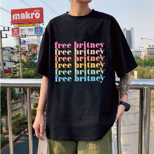 Hot Sale Britney Spears Beautiful Photo New Style Couple T-shirts Graphic Classic Summer T -Shirt Oversized Unisex Daily Tshirts