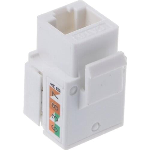 CAT6 Network Module Information Socket RJ45 Connector Adapter Keystone Jack Network Modules