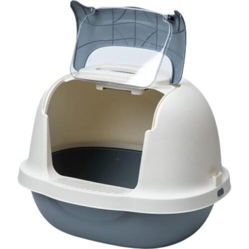 Cat Sand Pot Large Splash-proof Closed Cat Toilet Cat Products Deodorization And Smell-proof Cat Pot Excrement