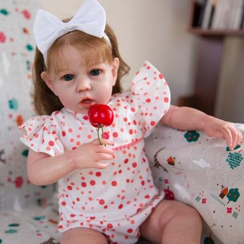 Hoomai 51CM Lifelike Reborn Baby Doll Soft Silicone Vinyl Dolls Toy For Child Birthday Reborn Baby Doll