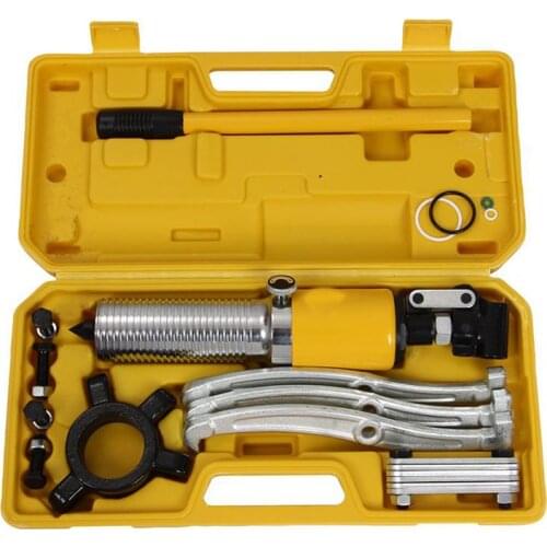Max Working Pressure 10 Ton 3 Jaws Hydraulic Separator Hub Puller Gear Bearing Garage Tool Set Kit
