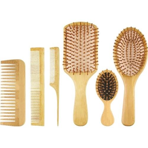 Massage Comb Wide Tooth Double-Headed Pointed Tail Flat Comb Household Hair Styling Comb For Hairdressing Styling Tools