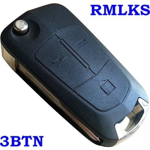 Replacement Folding Car Remote Control Key Blank For Opel Antara AMPERA Uncut Key For Chevrolet Epica 2 3 Button SHELL Fob