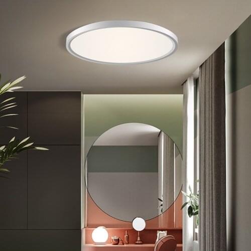 LED Ceiling Light Lamp Fixture Ultrathin Led Light Cold Warm White Bedroom Modern AC85-265V 24W 36W 38W For Living Room