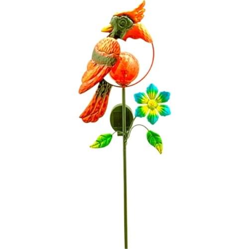 Bird Solar LED Light Garden Solar Light Outdoor Decoration Pile Garden Lawn Path Yard Decoration