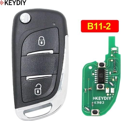 B11-2 2 Button Universal Remote Control Car Key for KD900 KD900+ URG200 KD-X2 Mini KD B-Series Remote Key DS Style KD Remote