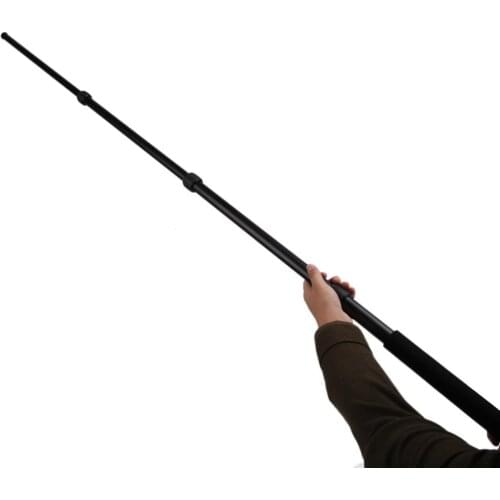 Microphone Boom Pole Extensible Micro Mic Stand Holder 3 Section Boompole 67.5inch Extension Recording Accessories Stereo Video