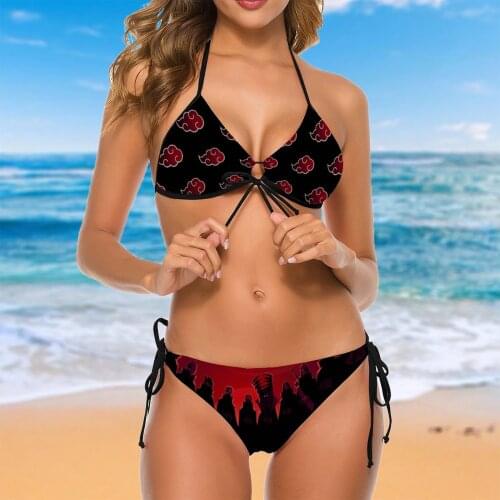 Women 2021 Exotic Cloud R340 Bikinis Akatsuki (13) Akatsuki (15) Women Swimsuit Low Waist 2 Piece Woman Set Women Beach Wear