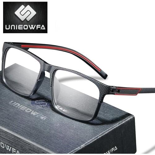 1.74 Anti Blue Light Prescription Glasses Men Bifoca Progressive Eyelasses Men Optical Photochromic Eyewear Myopia Presbyopia