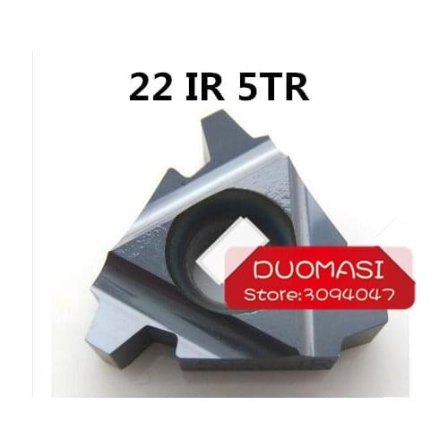 22 IR 5.0 TR trapezoidal carbide threading tools for machining for Threaded Cutter Lathe Tool,Trapezoidal Thread inserts