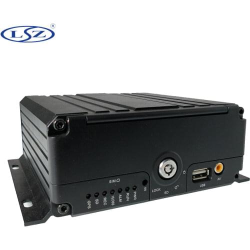 4CH Vehicle AHD Mobile DVR with 3G GPS WIFI Realtime HDD MDVR Video/Audio Recorder Remote DVR