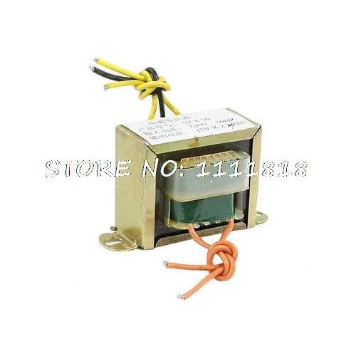 Open Frame Style EI Core Dual AC 15V Output EI-57 Model 30VA Supply Transformer