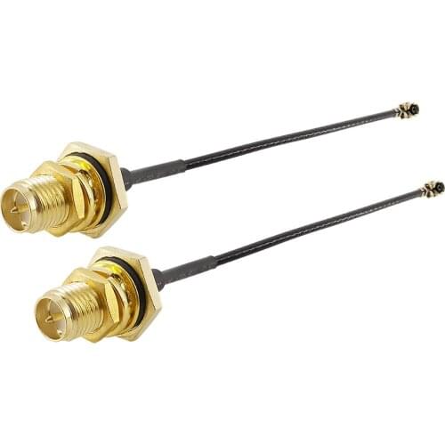RP SMA Male to IPX u.fl IPEX Pigtail RP SMA Female to U.FL IPX Connector 1.13 cable pigtail for Wifi router phone wireless